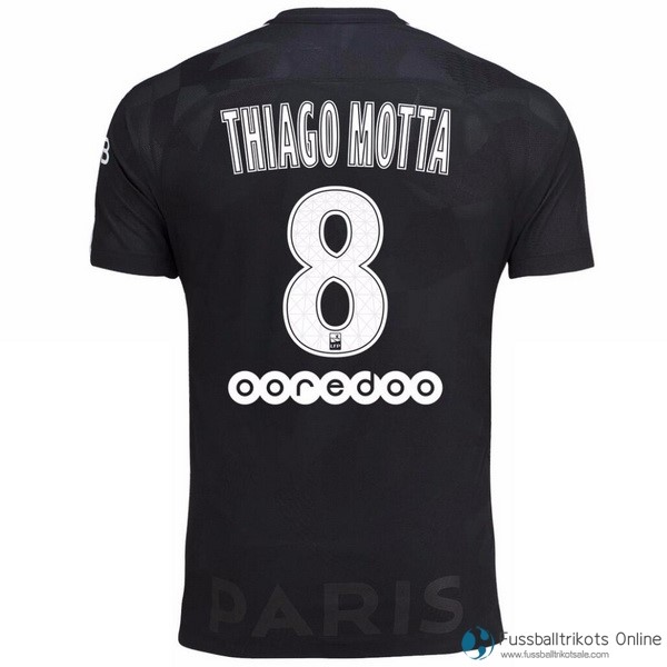Paris Saint Germain Trikot Ausweich Thiago Motta 2017-18 Fussballtrikots Günstig